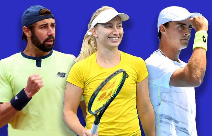 Jordan Thompson, Daria Saville and Adam Walton lead the rising Aussies in the latest world rankings. Jordan Thompson, Daria Saville and Adam Walton lead the rising Aussies in the latest world rankings.