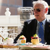 Frank Sedgman, Melbourne, 2012. MARK RIEDY