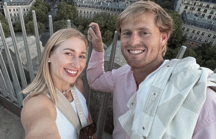 Daria and Luke Saville in Paris. Picture: Instagram Daria and Luke Saville in Paris. Picture: Instagram