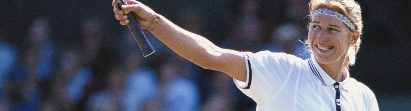 John McEnroe, Wimbledon, 1982. HULTON ARCHIVE