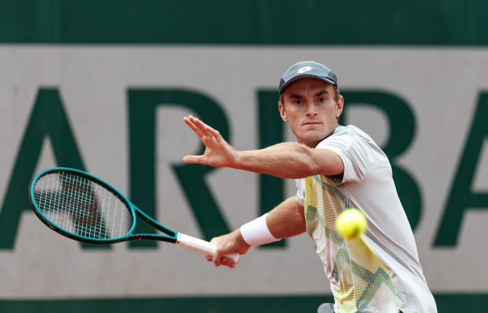 Tristan-Schoolkate-at-Roland-Garros Tristan Schoolkate at Roland Garros; Mark Peterson, Tennis Australia