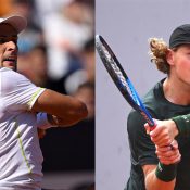 Aleksandar Vukic (L) and Max Purcell are into the last 16 of the ATP event in Eastbourne. (Getty Images)
