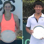 Danielle Wagland (left) and Matthew Tanza, Sydney, 2012. 