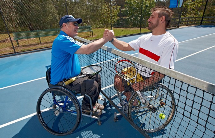 Wheelchair tennis, players, tennis, club, leagues, competition