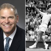 New Laver Cup managing director Steve Zacks (L) and Rod Laver (R); Getty Images