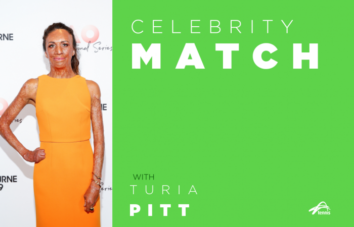 Celebrity Match with Turia Pitt. Celebrity Match with Turia Pitt.